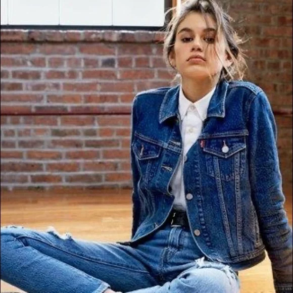 Street Style Levi's Boyfriend Jean Jacket Levis Jean Jacket